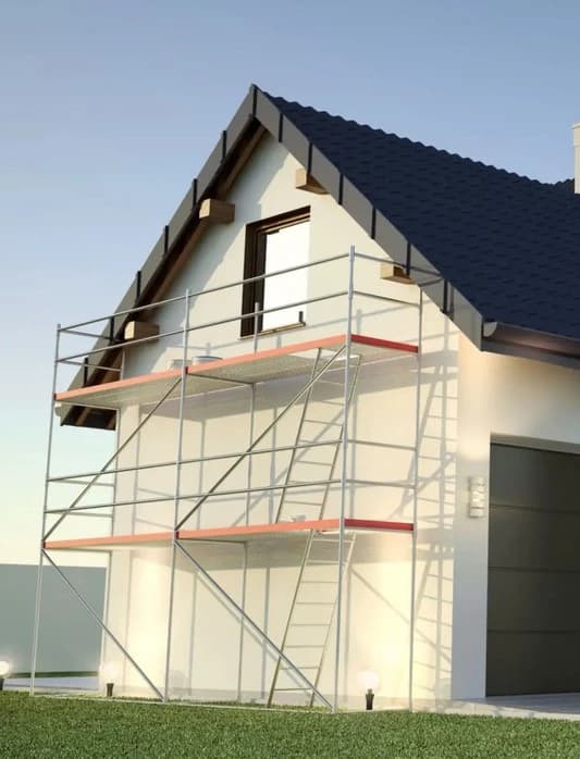 Zateplenie rodinného domu — systém ETICS